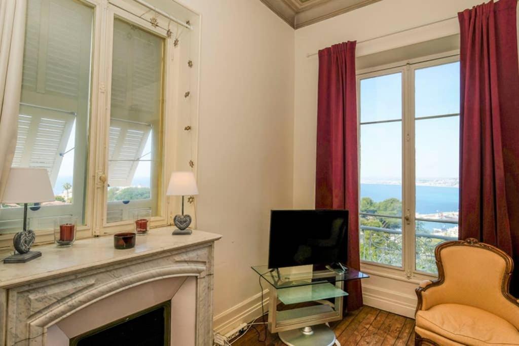 Mont Boron Magnificent View-3 Rooms - Wifi - A.C นีซ ภายนอก รูปภาพ